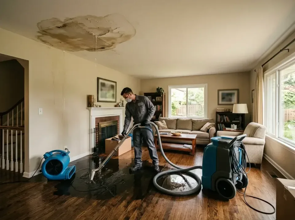 attic-pipe-burst-ceiling-drip-008 — frequently asked questions, Water Damage Restoration & Carpet Care in Milaca, MN